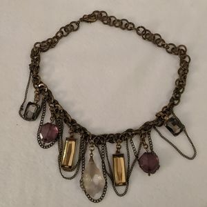 Multi stone necklace